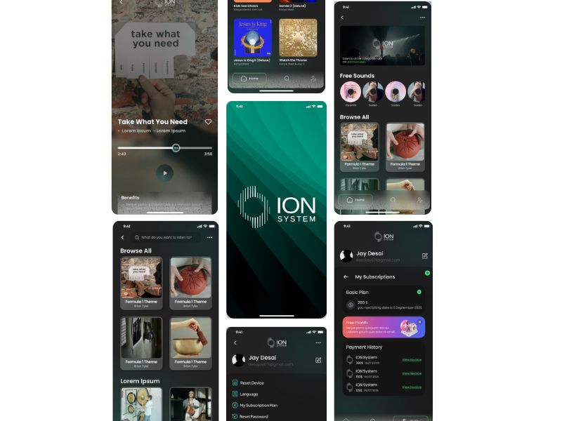 Ion System – Sound Medical App